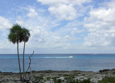 Blue skies and bluer waters await you...